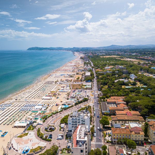 Le spiagge di Riccione